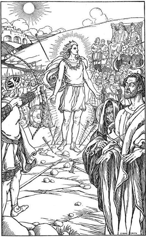 Baldr Loki Odinn Odino Walhalla
