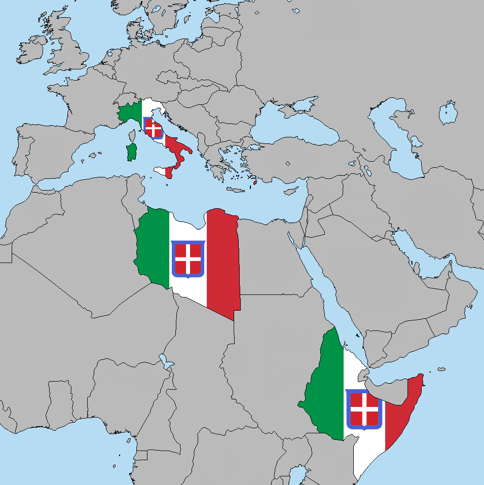 Italian Empire Mussolini Italia Impero Italiano Roma