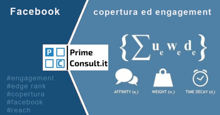 Prime Consulting - Copertura ed engagement su Facebook